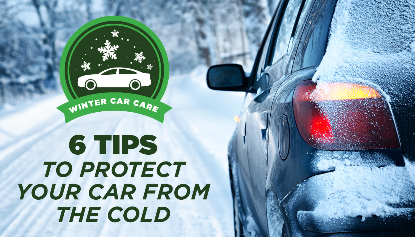 Winter Car Care: 6 Tips to Protect Your Car from the Cold - An image of a car driving in the snow.