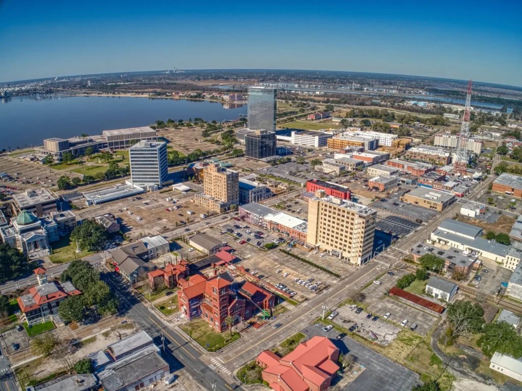 Car Insurance Lake Charles - An overview image of Lake Charles, Louisiana