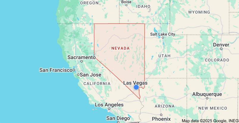 nevada map