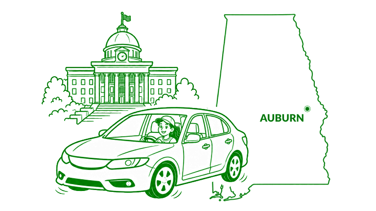 Low price car insurer near Auburn, AL