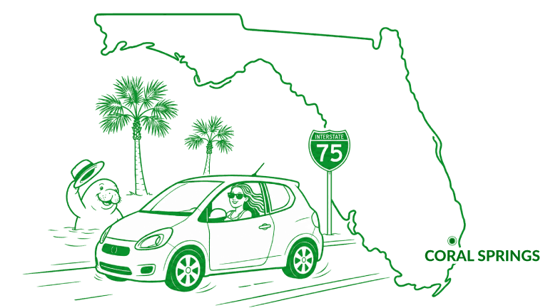 Cheap auto insurance provider in Coral Springs, FL