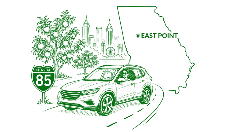 Low cost auto insurance provider near East Point, GA