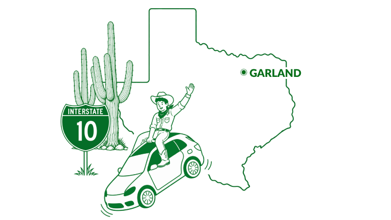 Cheap car insurance company near Garland, TX