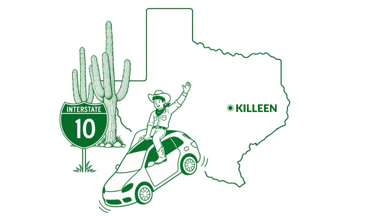 Cheap car insurance company near Killeen, TX