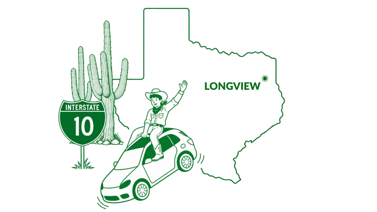 Cheap car insurance company near Longview, TX