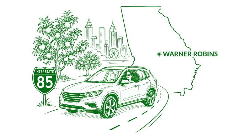 Low cost auto insurance provider near Warner Robins, GA