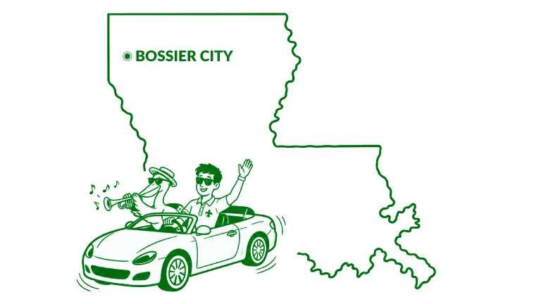 Cheap auto insurance near Bossier City, LA