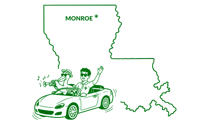 Cheap auto insurance near Monroe, LA