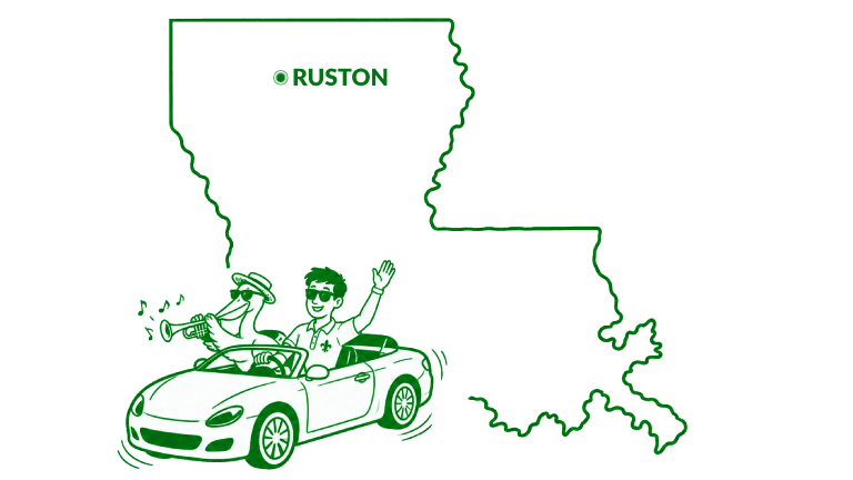 Cheap auto insurance near Ruston, LA