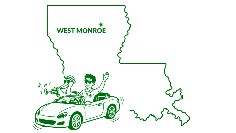 Cheap auto insurance near West Monroe, LA